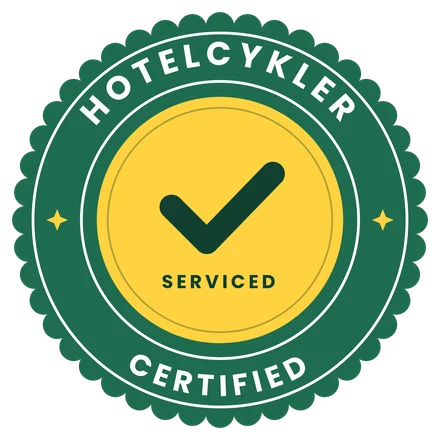 Hotelcykler certified – serviced
